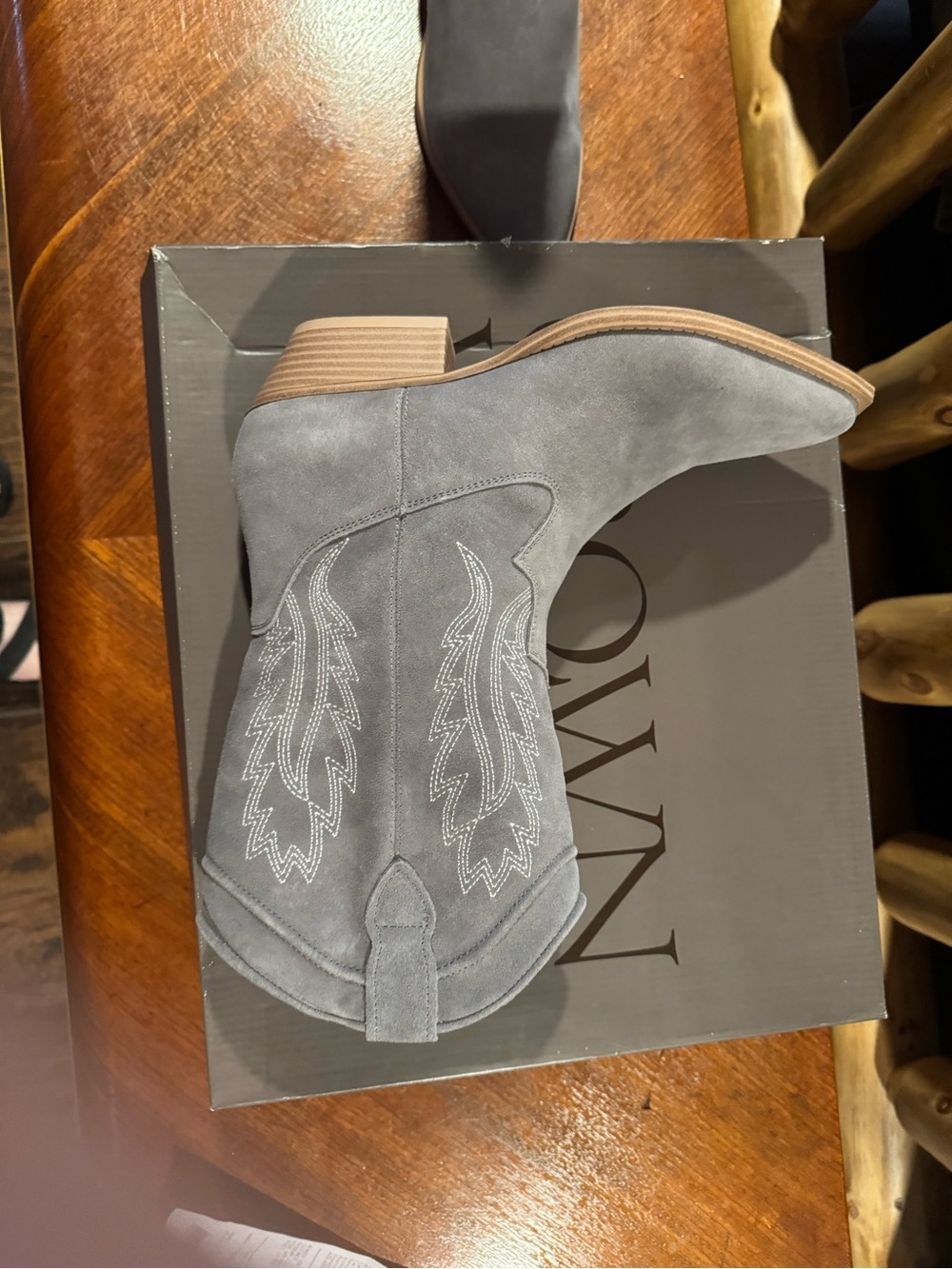 Crown Vintage Gray cowgirl boots - Picture 6 of 12